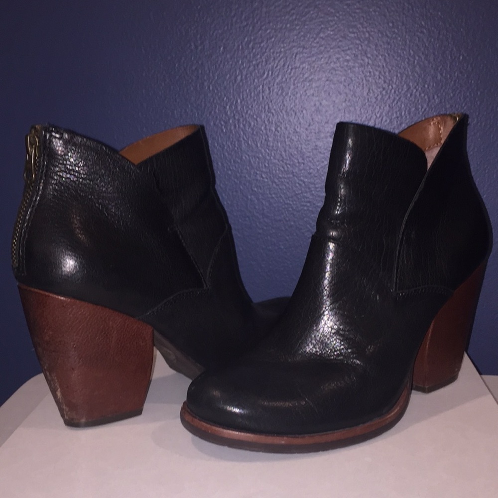 Black Heel Booties